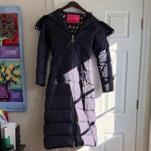 Betsey Johnson Long down Puffer Jacket
